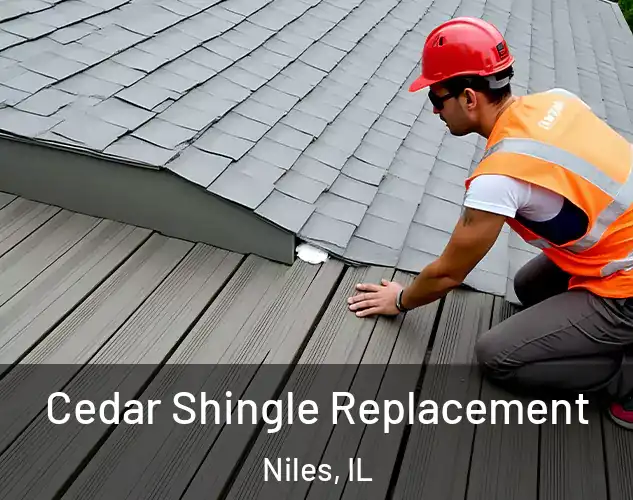  Cedar Shingle Replacement Niles, IL