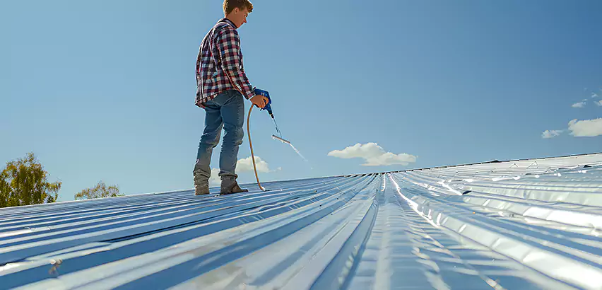 EPDM Roofing Installation Drip Edge in Niles